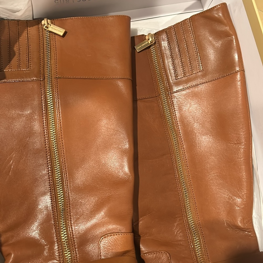 MK used tan boots size 10 - Picture 3 of 3